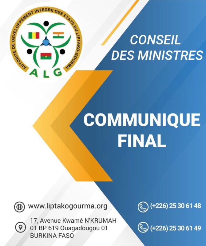 Communiqué final