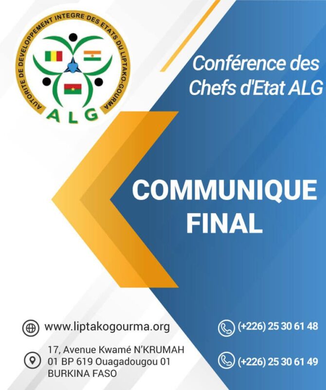 Communiqué final